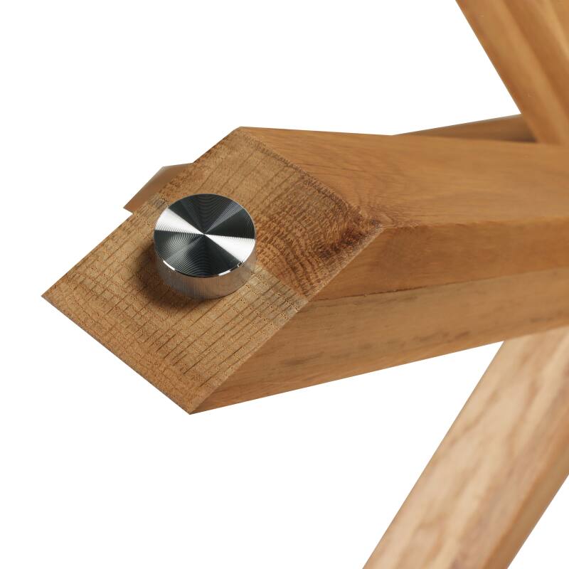 Table à manger ronde en verre 6 personnes 