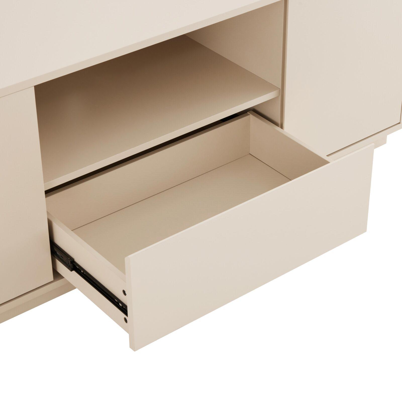 Meuble TV uni 140 cm style moderne