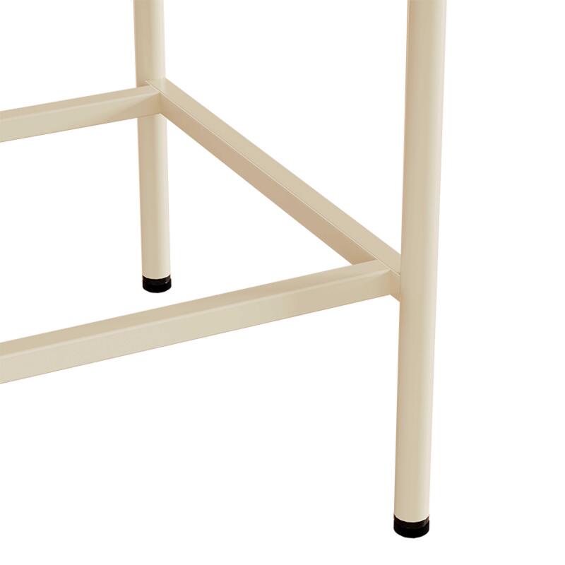 Buffet en métal et verre 2 portes 110 cm