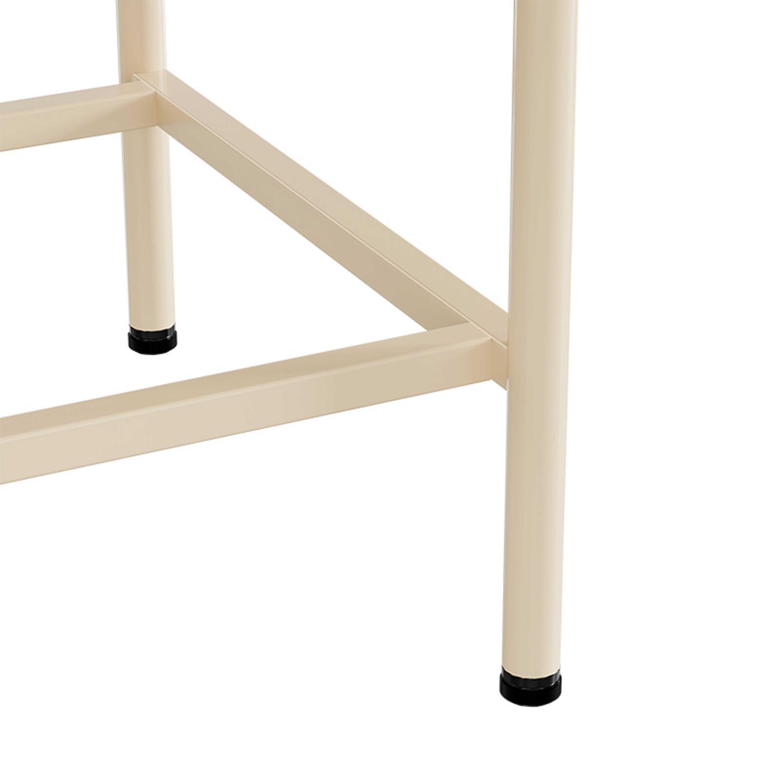 Buffet en métal et verre 3 portes 120 cm 