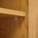 Buffet effet bois 4 portes 160 cm