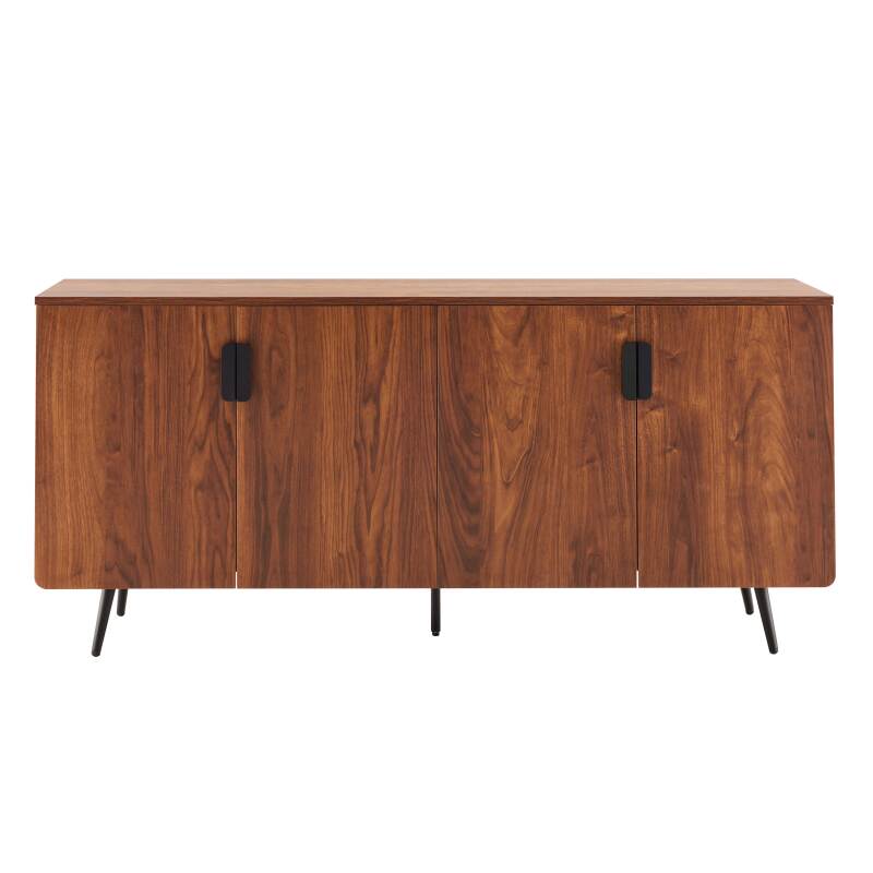 Buffet effet bois 4 portes 160 cm  (3/7)