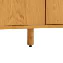 Buffet effet bois 4 portes 160 cm 