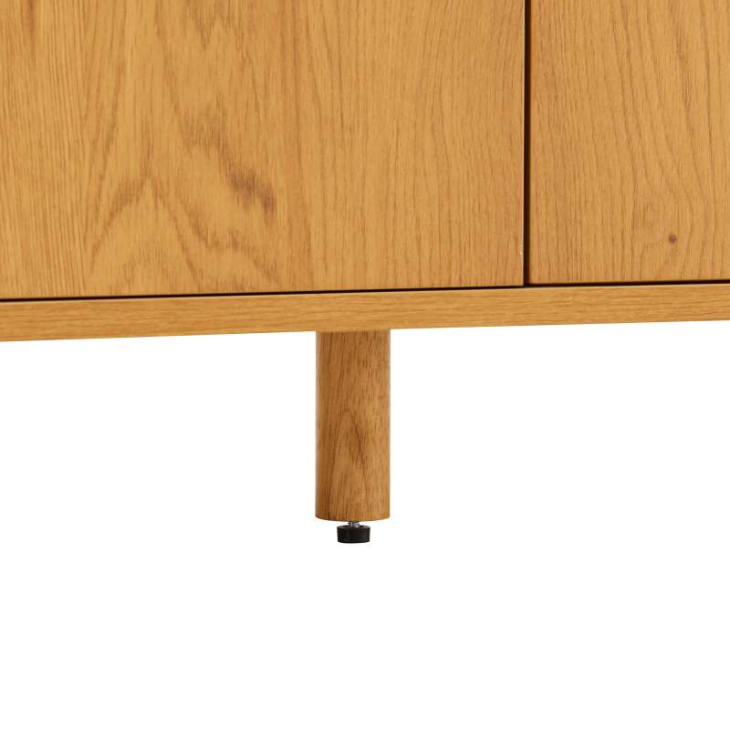 Buffet effet bois 4 portes 160 cm  (5/7)