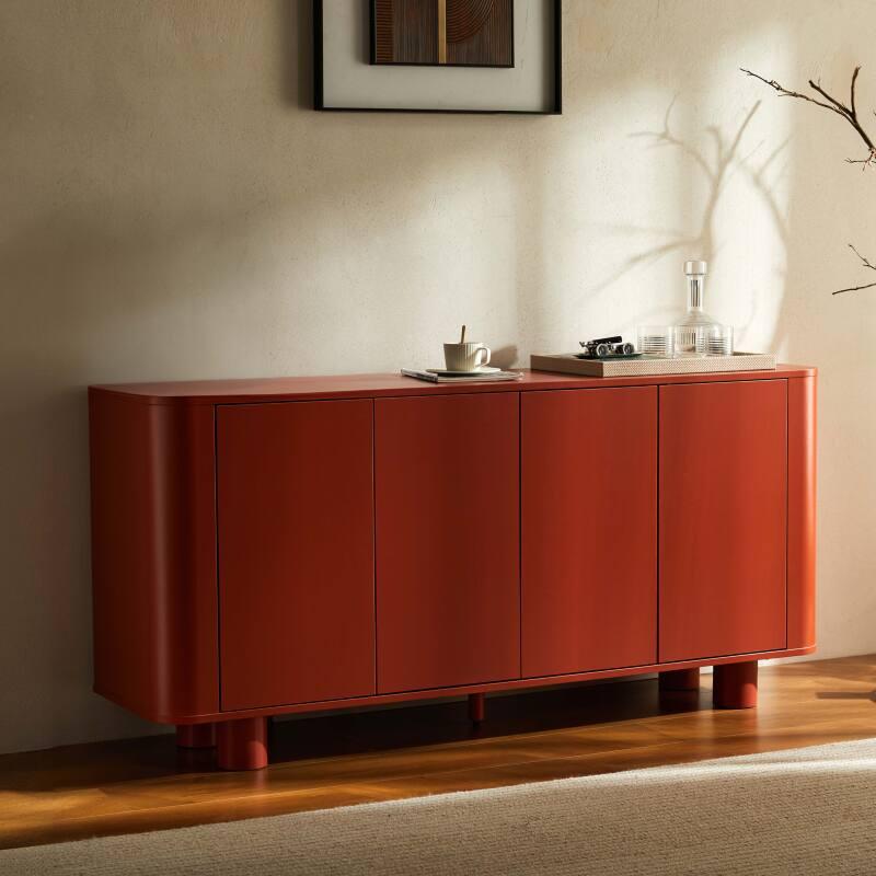 Buffet orange 4 portes 160 cm