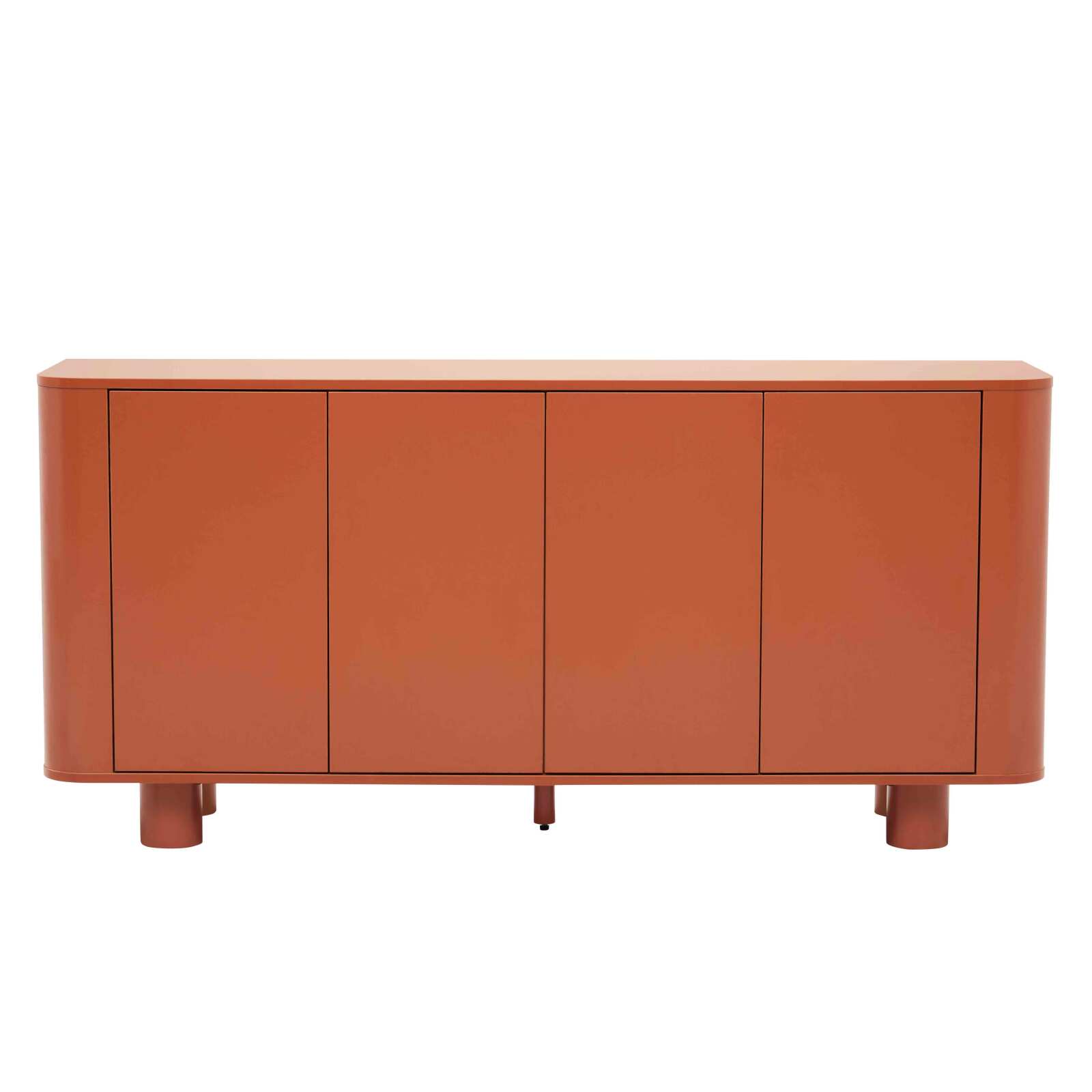 Buffet orange 4 portes 160 cm 