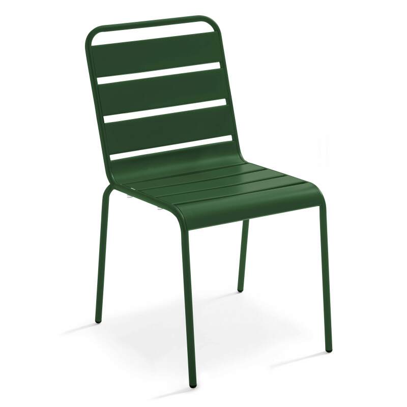 Chaise de jardin en métal