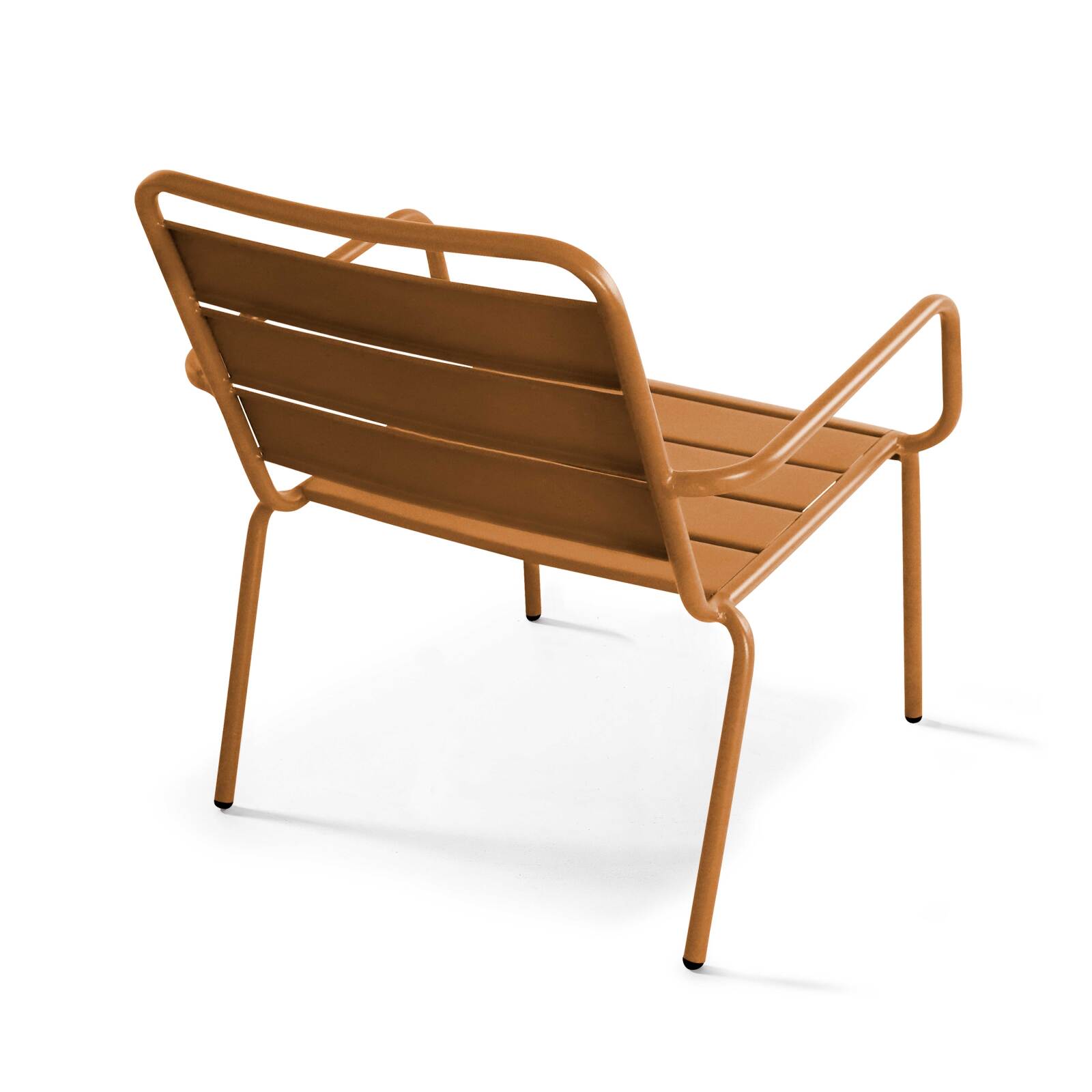 Fauteuil bas de jardin en métal