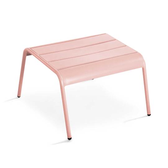 Repose-pieds de jardin ou table d’appoint en métal robuste | Oviala