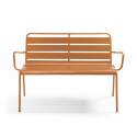 Banc de jardin en métal
