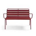 Banc de jardin en métal