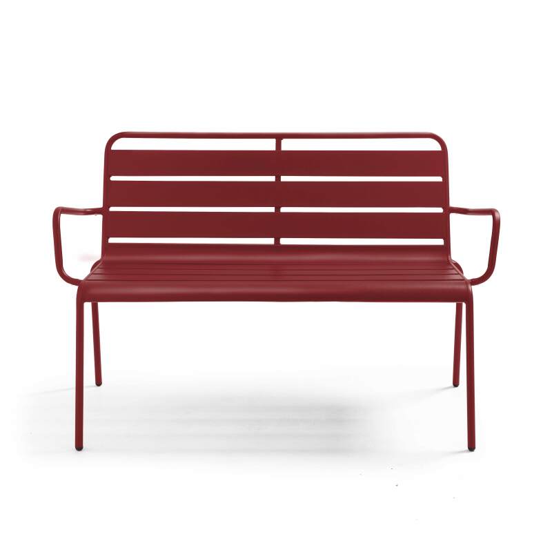 Banc de jardin en métal