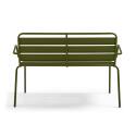 Banc de jardin en métal