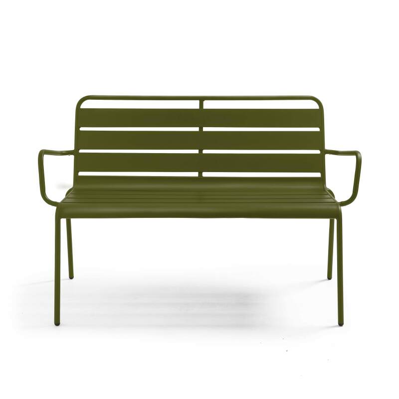 Banc de jardin en métal