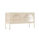Meuble TV 115 cm en métal style moderne  