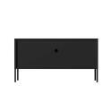 Meuble TV 115 cm en métal style moderne