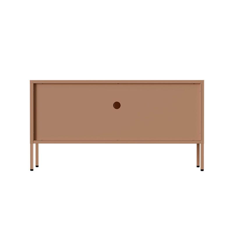 Meuble TV 115 cm en métal style moderne   (7/8)