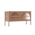 Meuble TV 115 cm en métal style moderne  