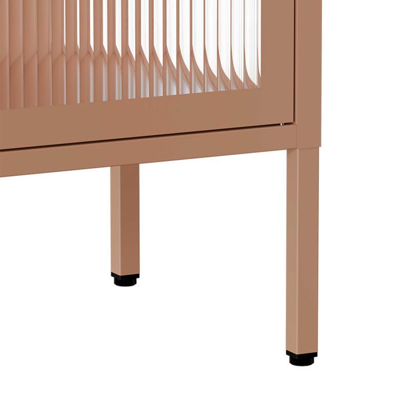 Meuble TV 115 cm en métal style moderne   (6/8)