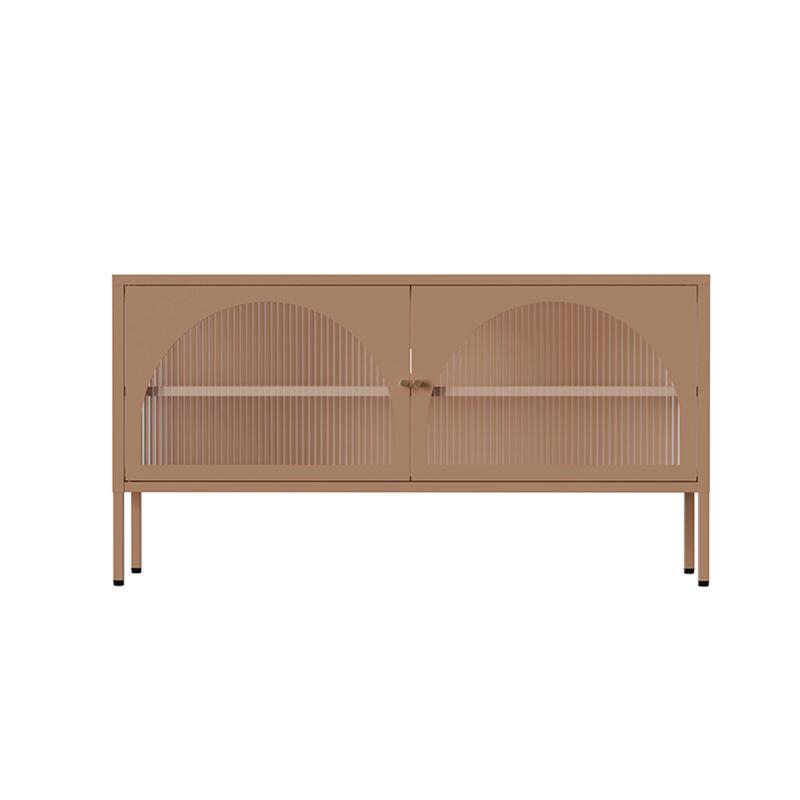 Meuble TV 115 cm en métal style moderne   (3/8)