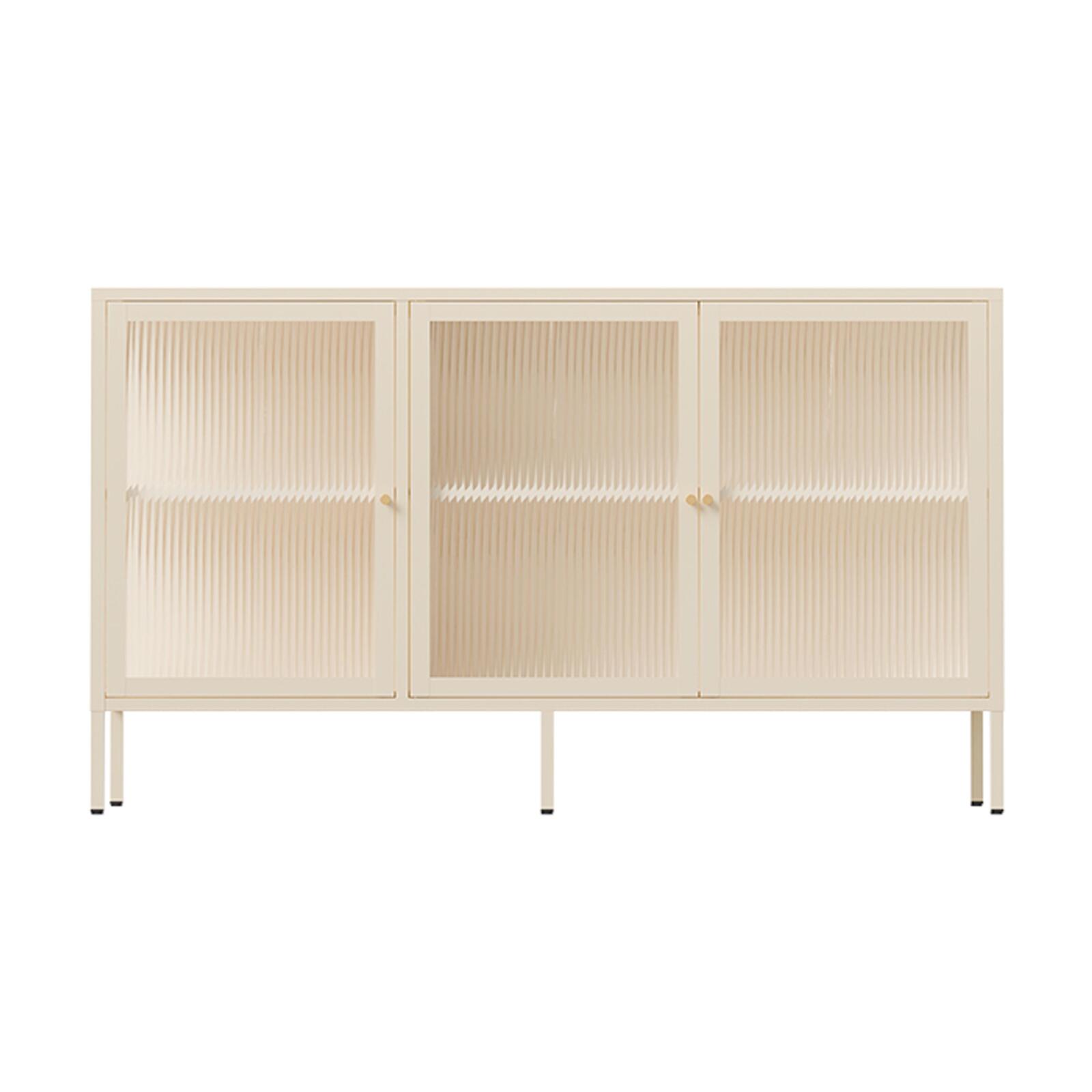 Buffet en métal 3 portes 140 cm  