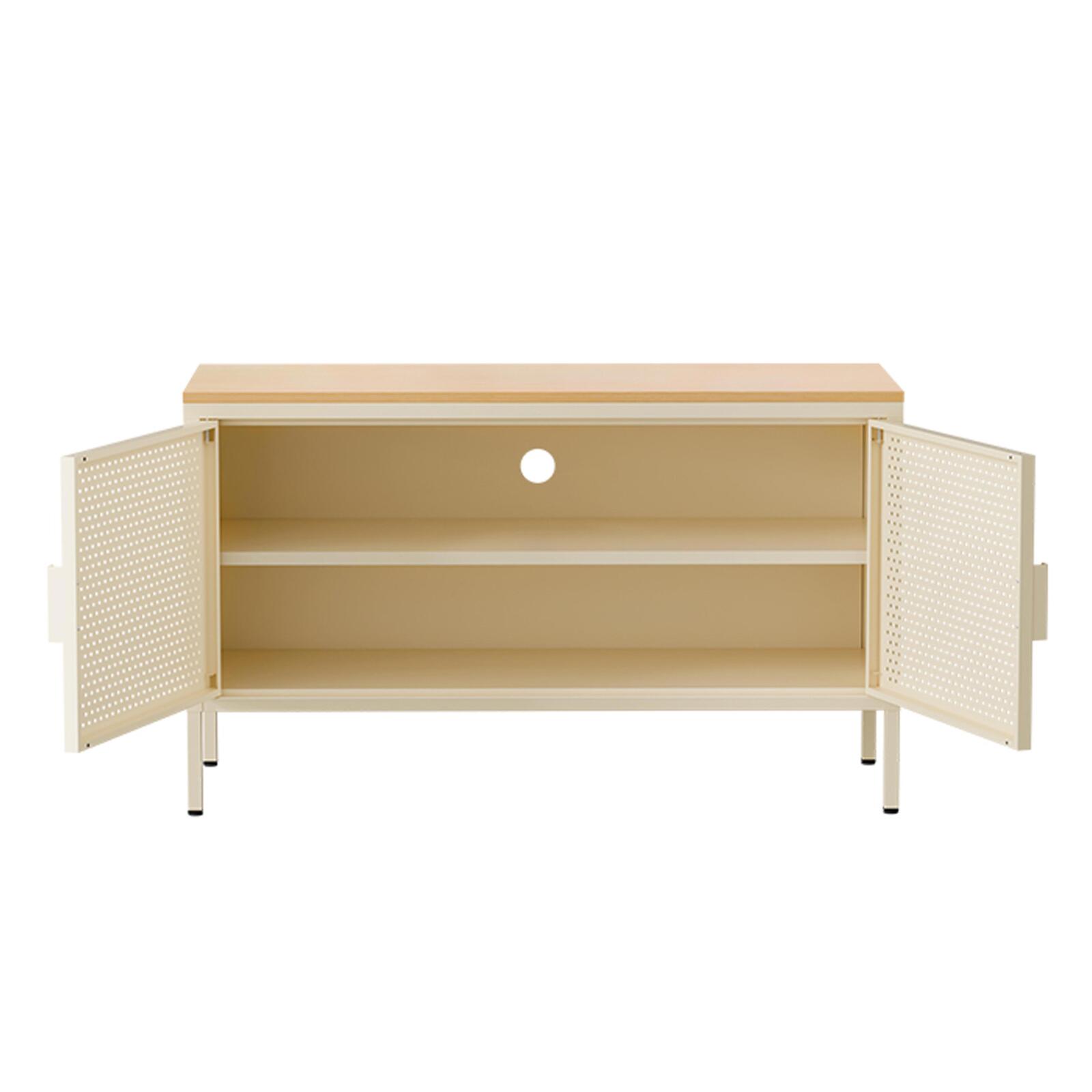 Buffet en métal 2 portes 100 cm 