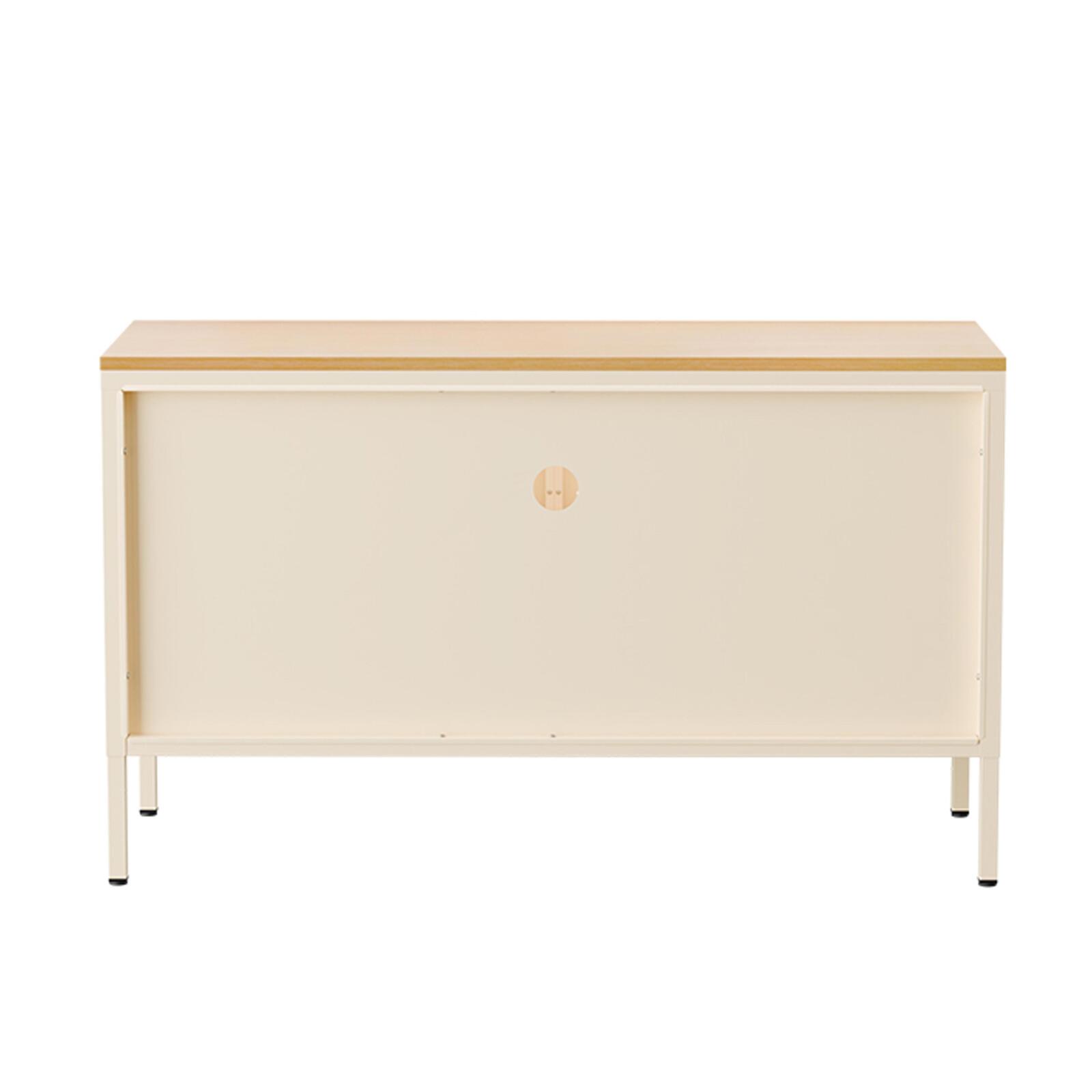 Buffet en métal 2 portes 100 cm 