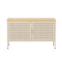 Buffet en métal 2 portes 100 cm