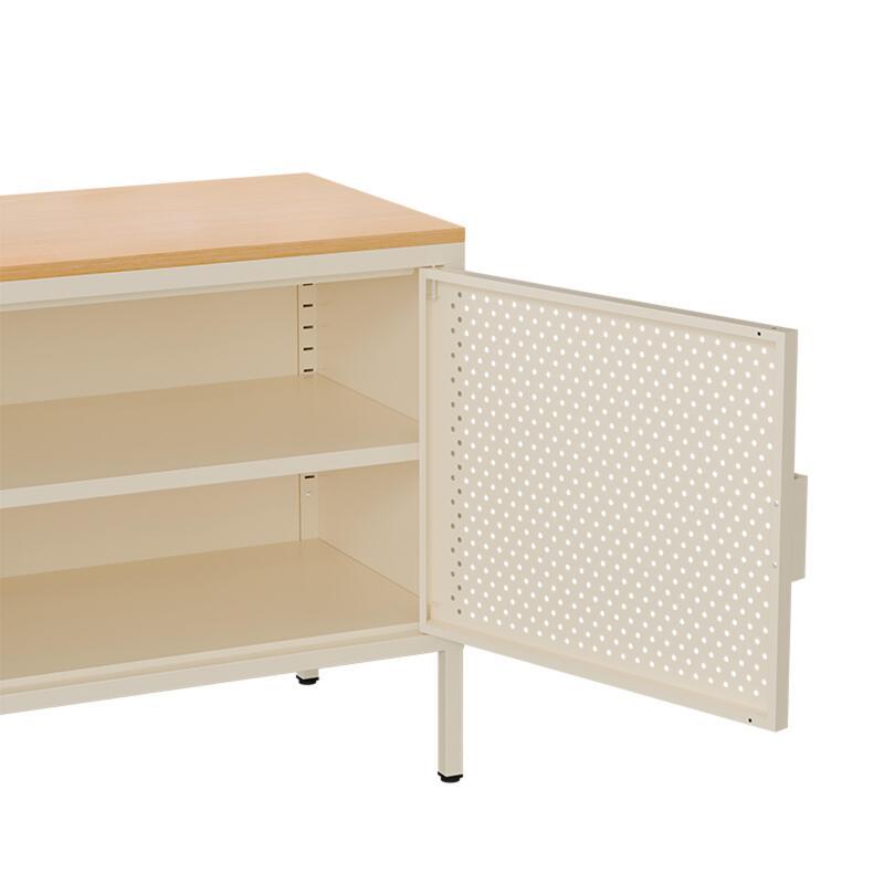 Buffet en métal 2 portes 100 cm