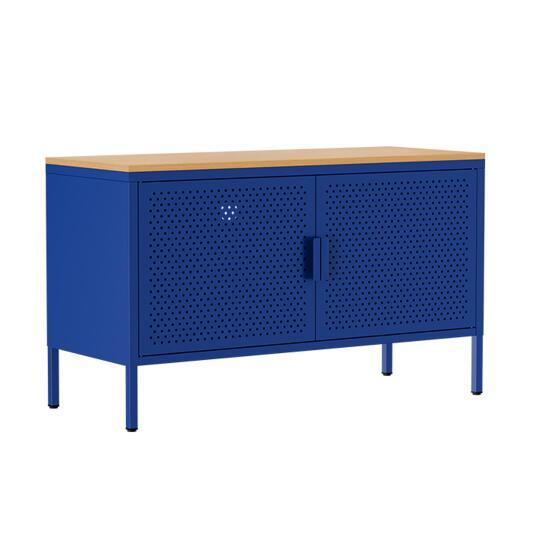 Buffet en métal 2 portes 100 cm | Oviala