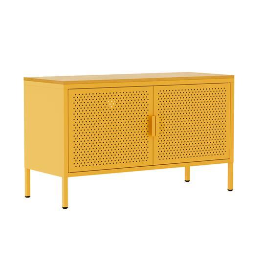 Buffet en métal 2 portes 100 cm | Oviala