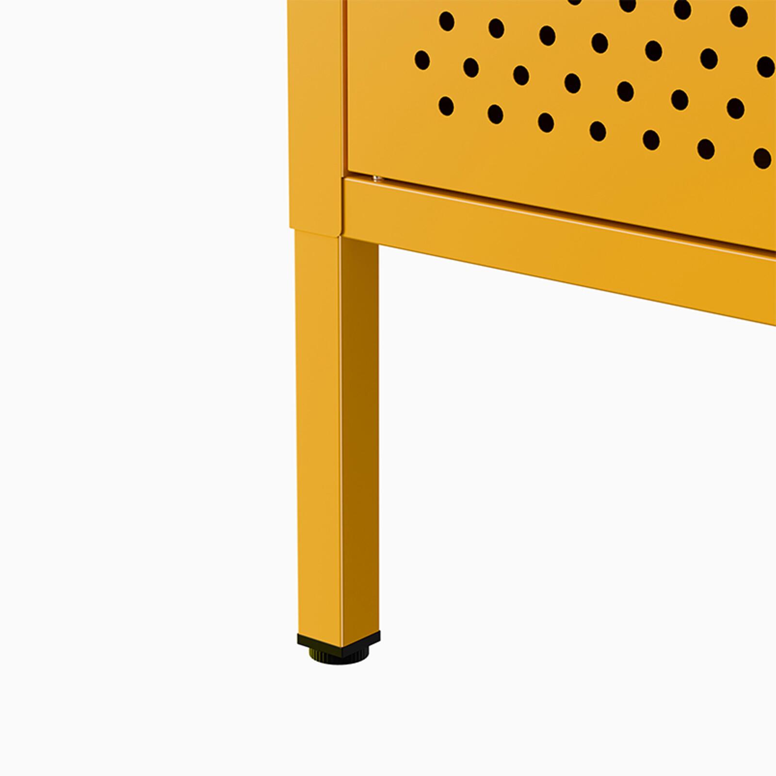 Buffet en métal 2 portes 100 cm 