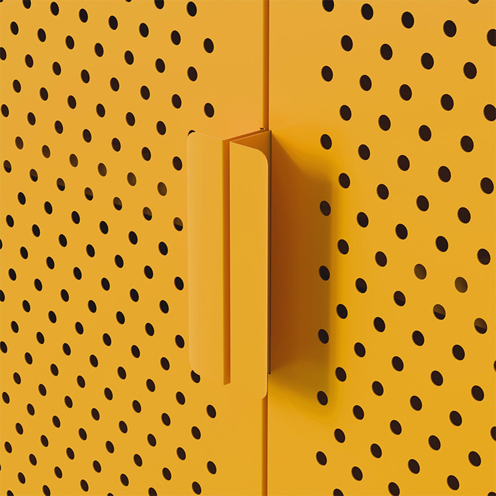 Buffet en métal 2 portes 100 cm 