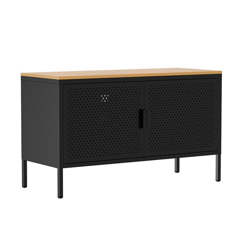 Buffet en métal 2 portes 100 cm 