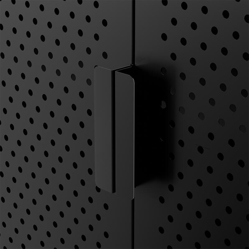 Buffet en métal 2 portes 100 cm 