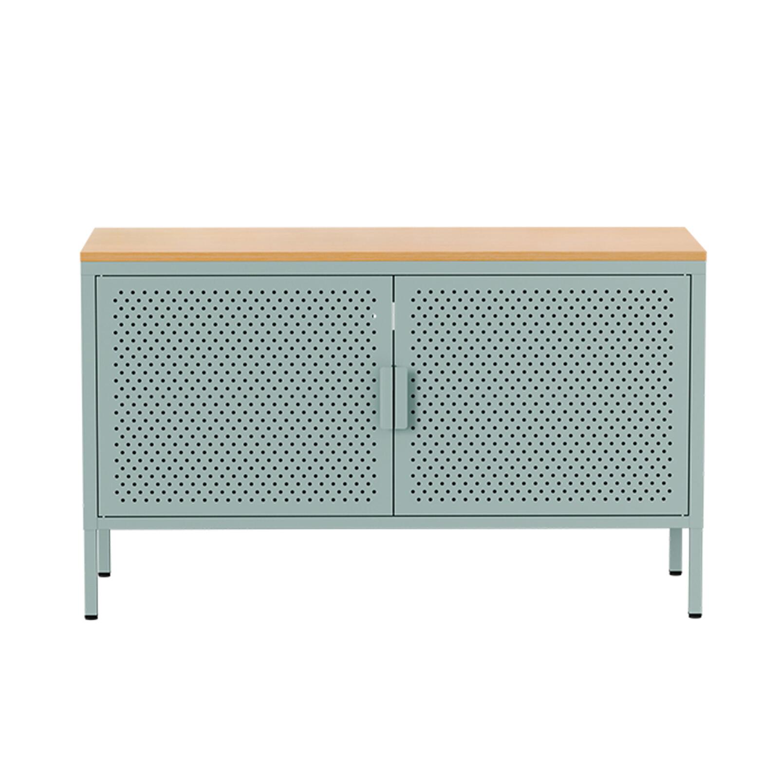 Buffet en métal 2 portes 100 cm 