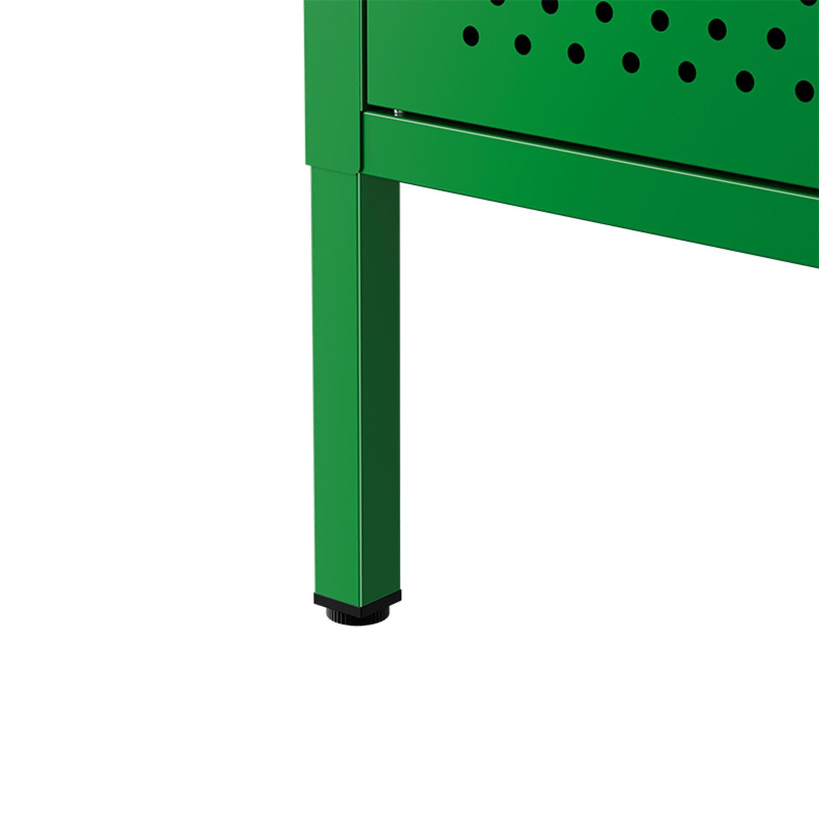 Buffet en métal 2 portes 100 cm 