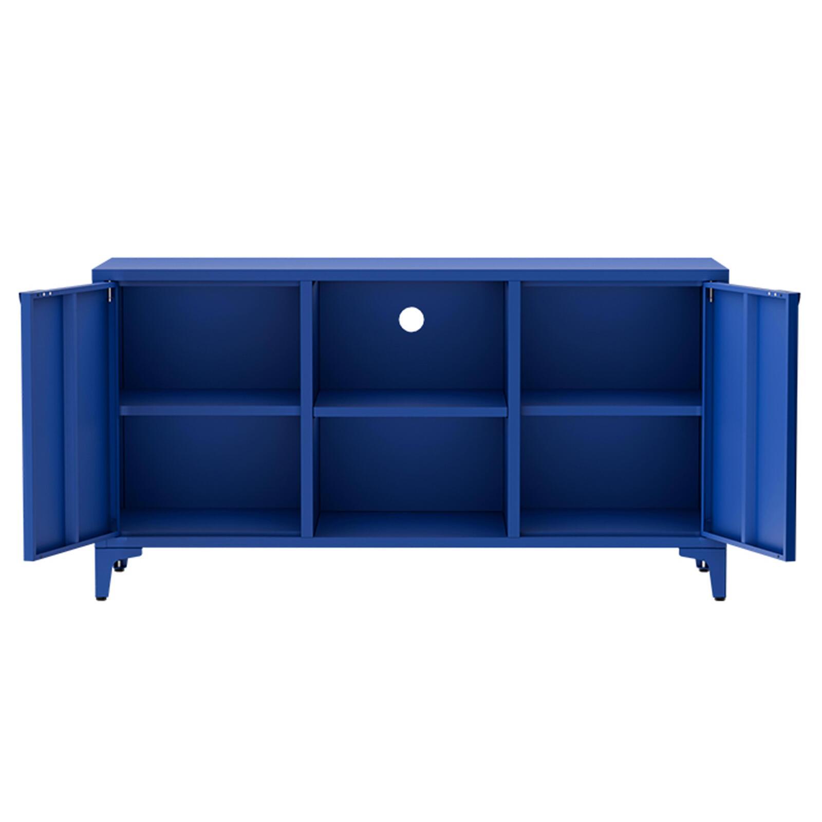 Buffet en métal 2 portes 120 cm 