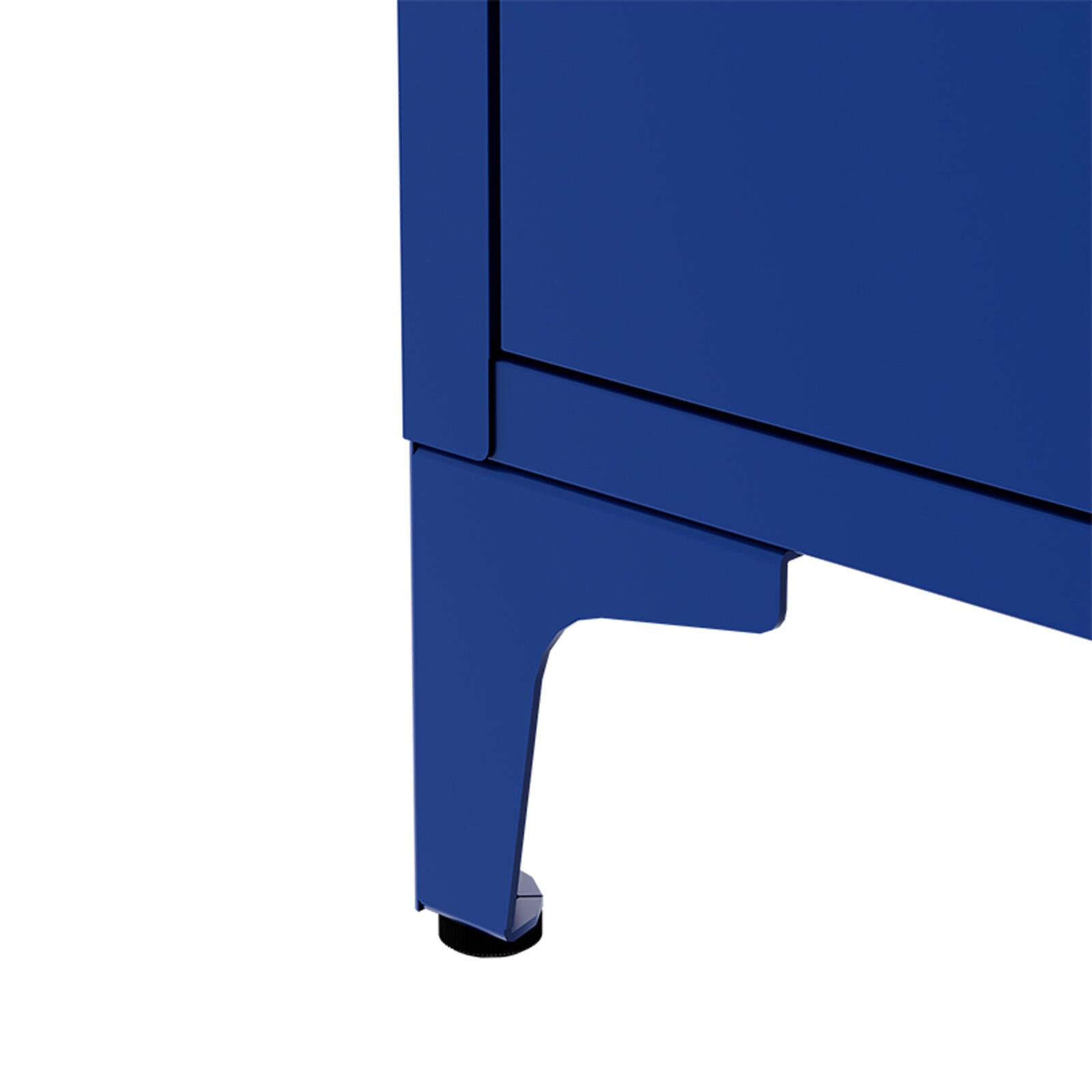 Buffet en métal 2 portes 120 cm 