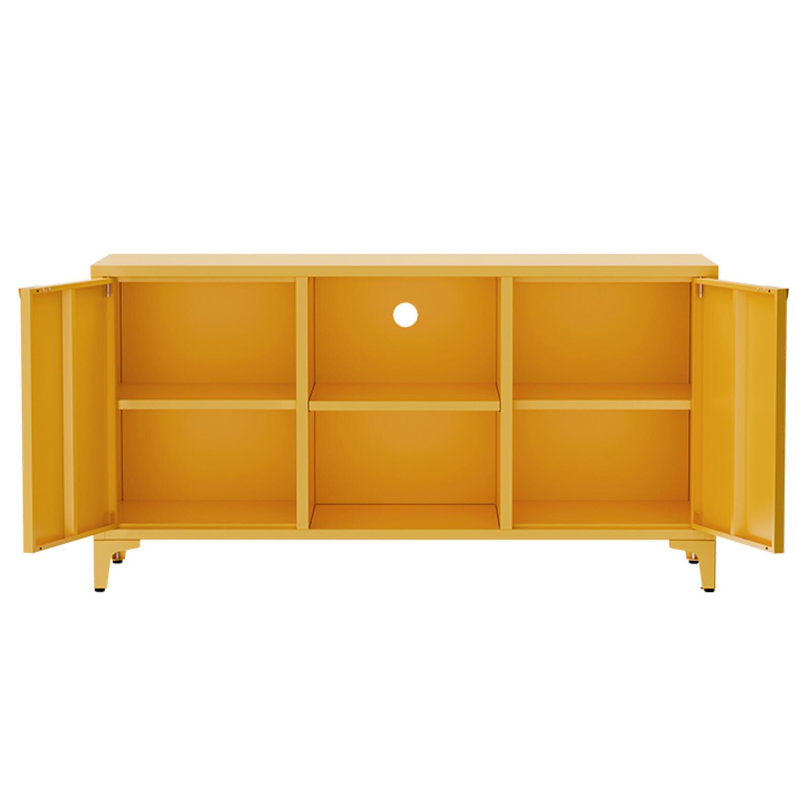 Buffet en métal 2 portes 120 cm 