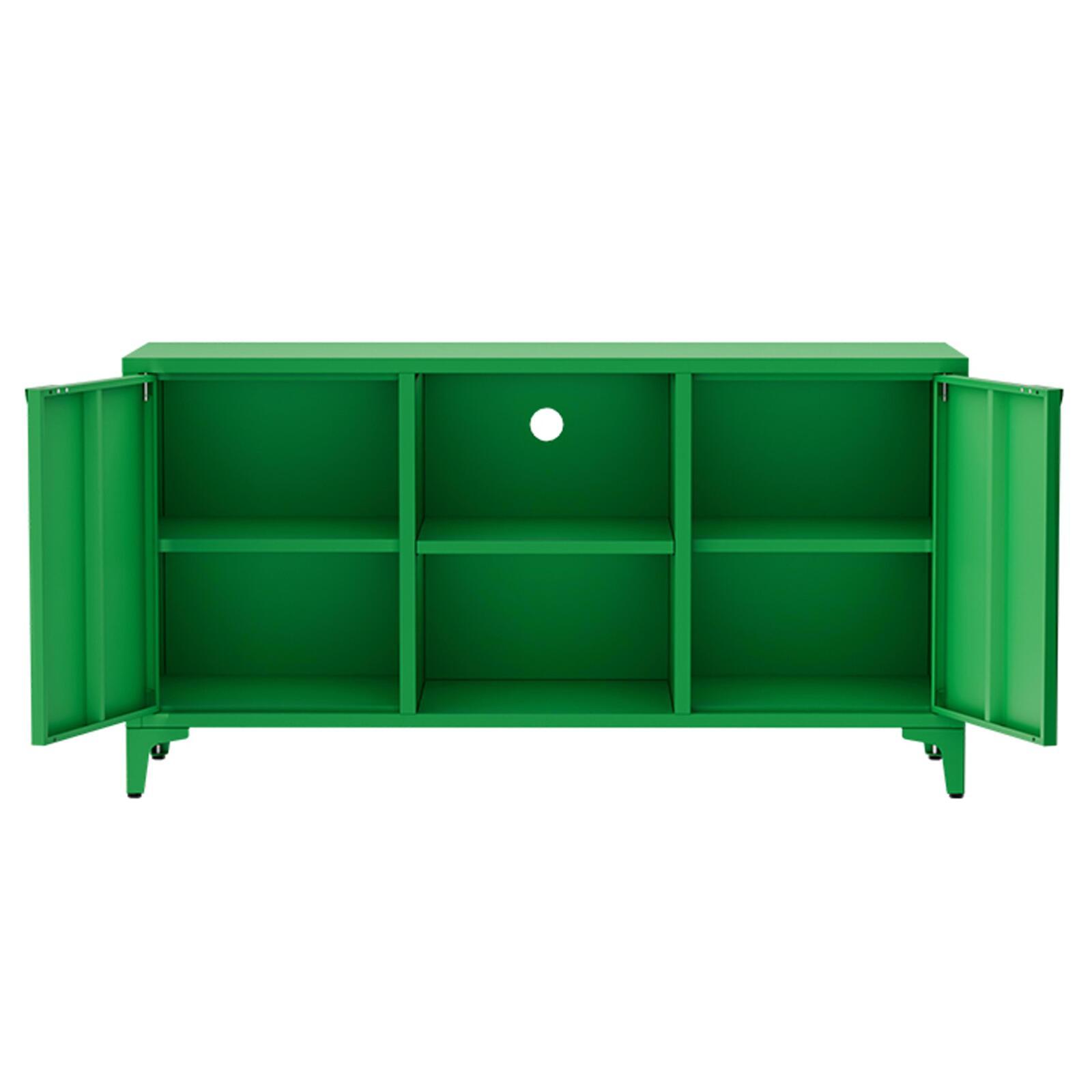 Buffet en métal 2 portes 120 cm 