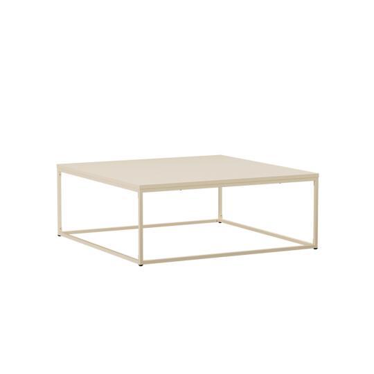 Table basse en métal carrée 120x40 cm