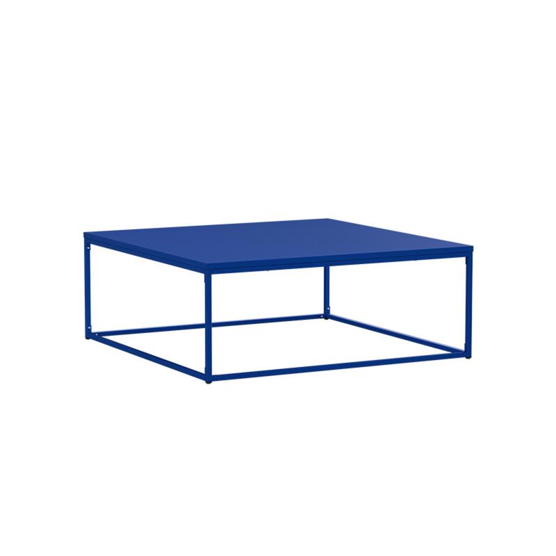 Table basse en métal carrée 120x40 cm 