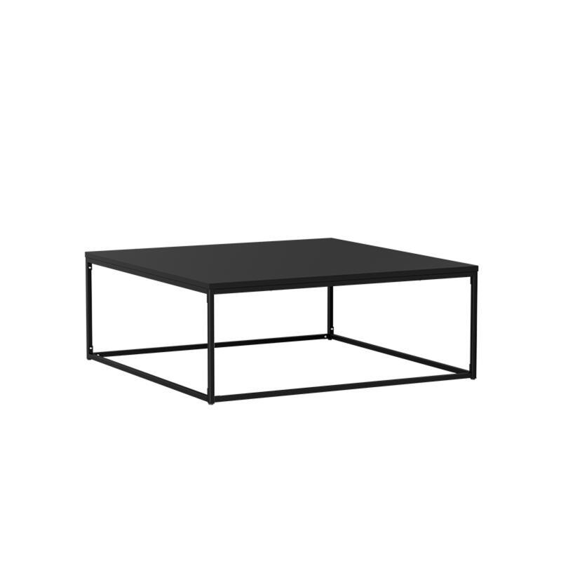 Table basse en métal carrée 120x40 cm 
