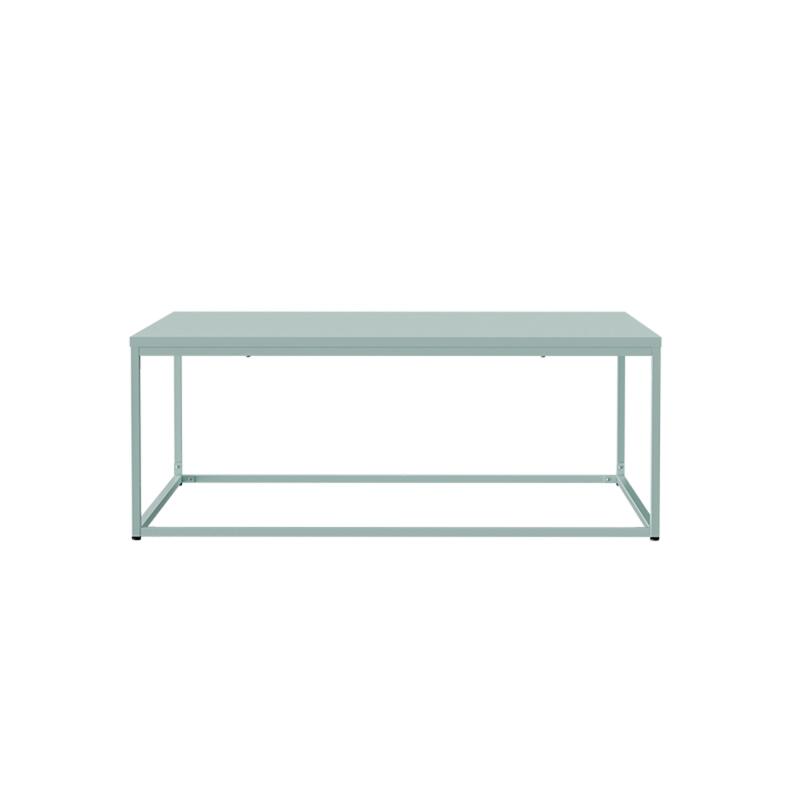 Table basse en métal carrée 120x40 cm 