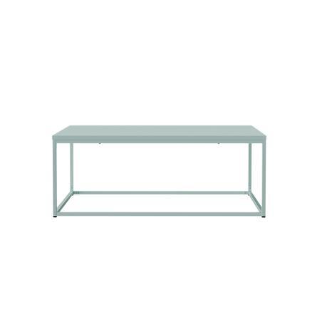 Table basse en métal carrée 120x40 cm 