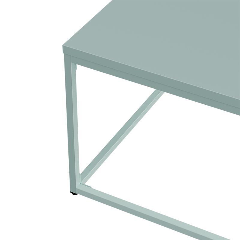 Table basse en métal carrée 120x40 cm  (3/5)