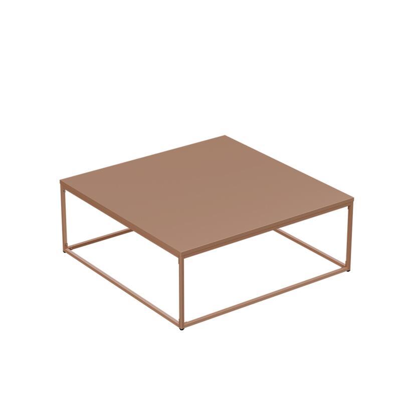 Table basse en métal carrée 120x40 cm  (4/8)