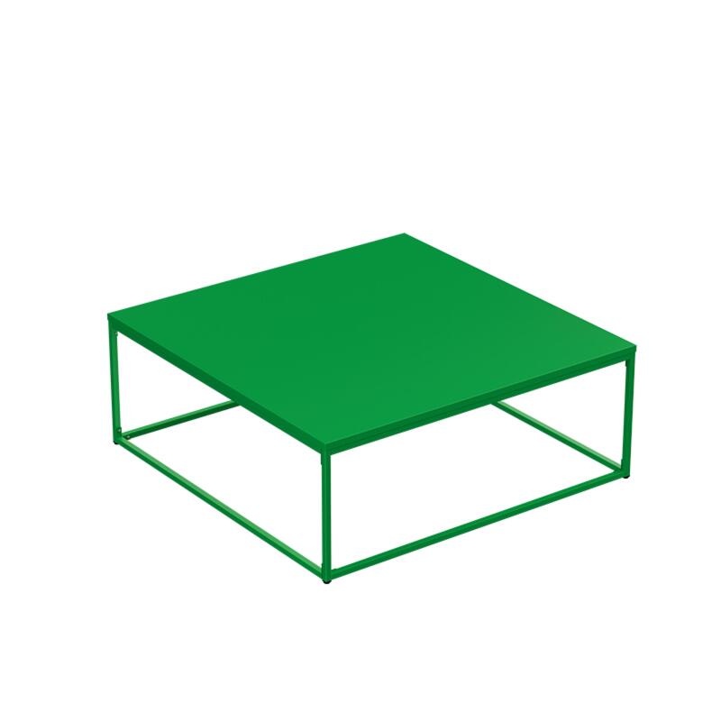 Table basse en métal carrée 120x40 cm  (4/7)
