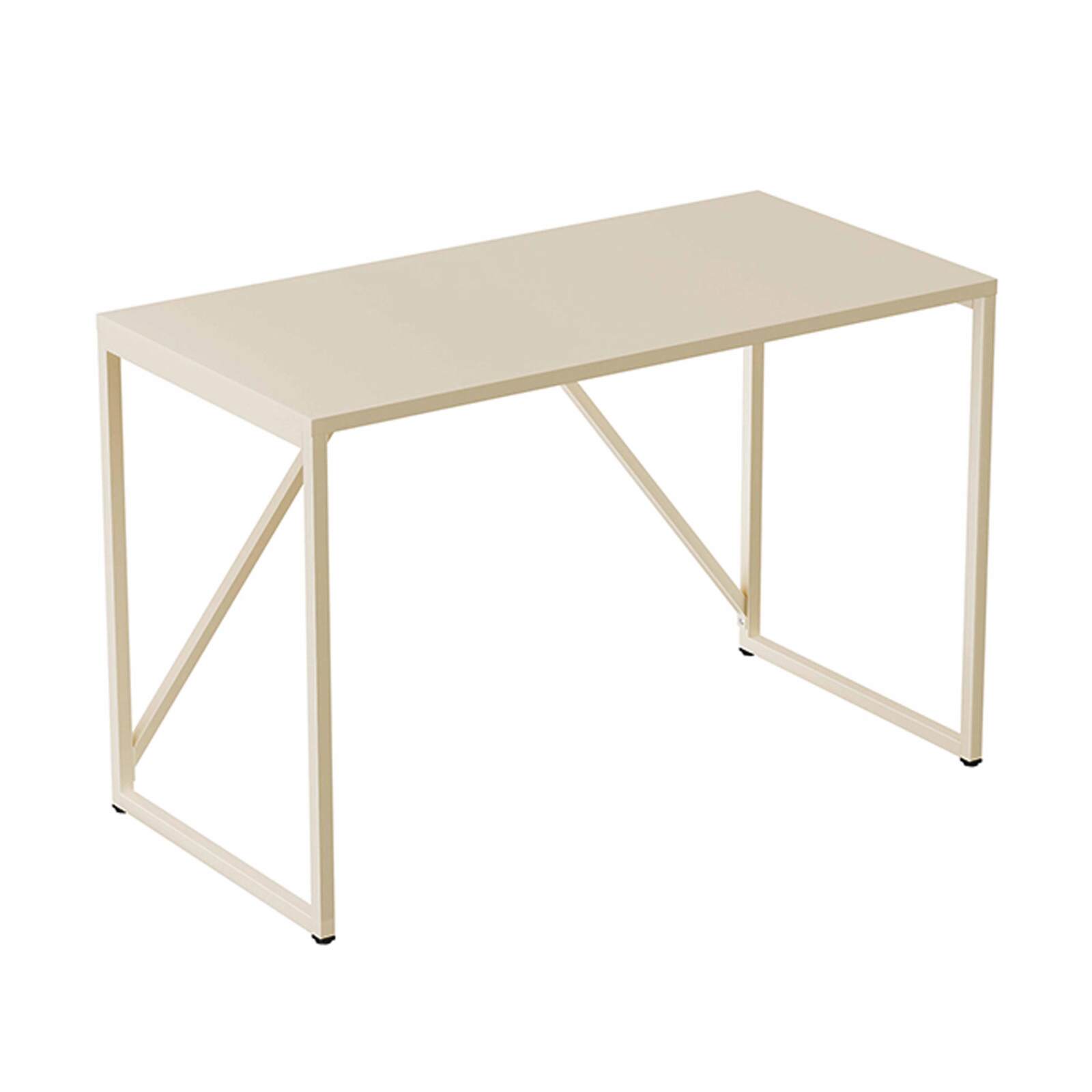 Bureau uni en métal 120 x 60 cm 